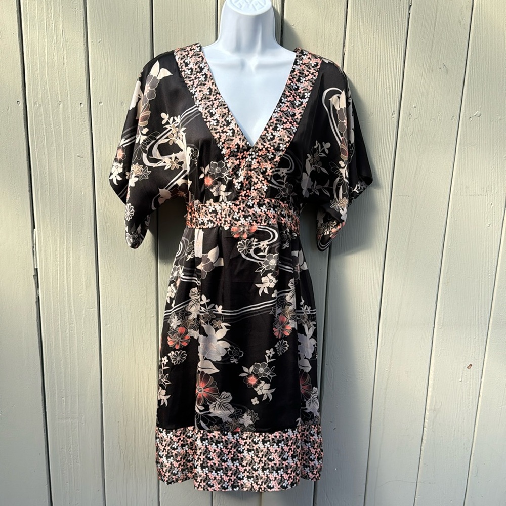H&M Kimono inspired dress 6